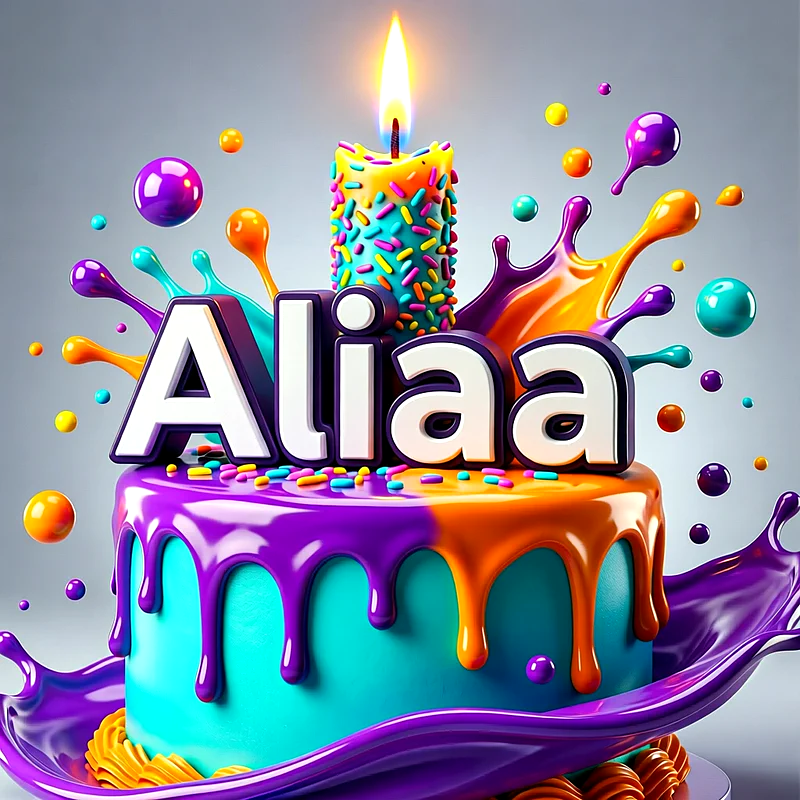 تورتة عيد ميلاد باسم علياء - تحميل صورة تورتة عيد ميلاد بالاسم