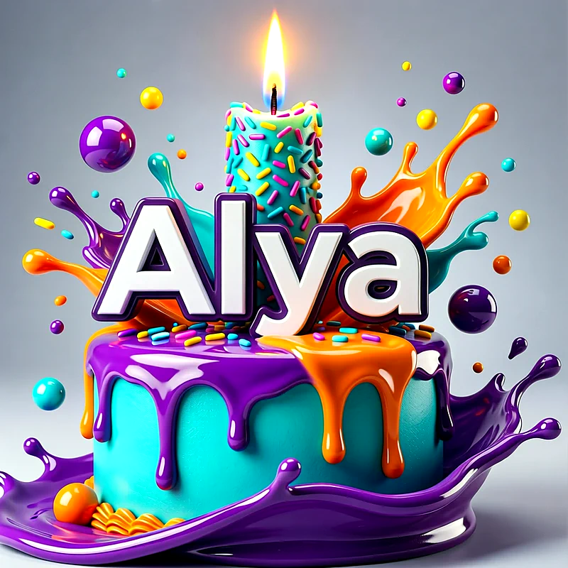 تورتة عيد ميلاد باسم عالية - تحميل صورة تورتة عيد ميلاد بالاسم