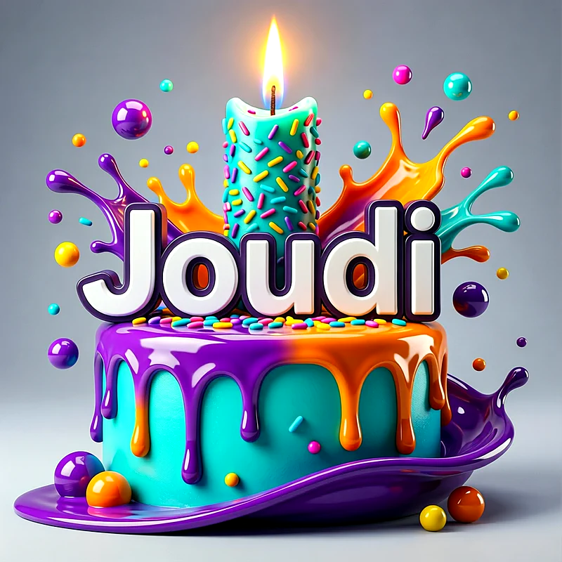تورتة عيد ميلاد باسم جودي - تحميل صورة تورتة عيد ميلاد بالاسم