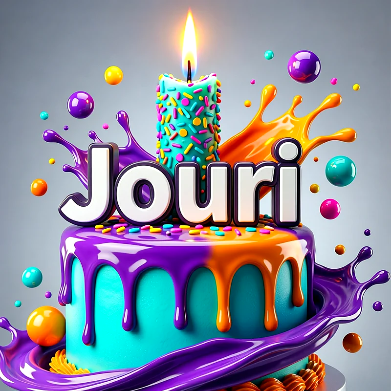 تورتة عيد ميلاد باسم جوري - تحميل صورة تورتة عيد ميلاد بالاسم