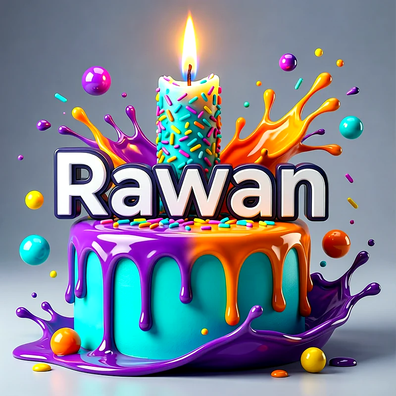 تورتة عيد ميلاد باسم روان - تحميل صورة تورتة عيد ميلاد بالاسم