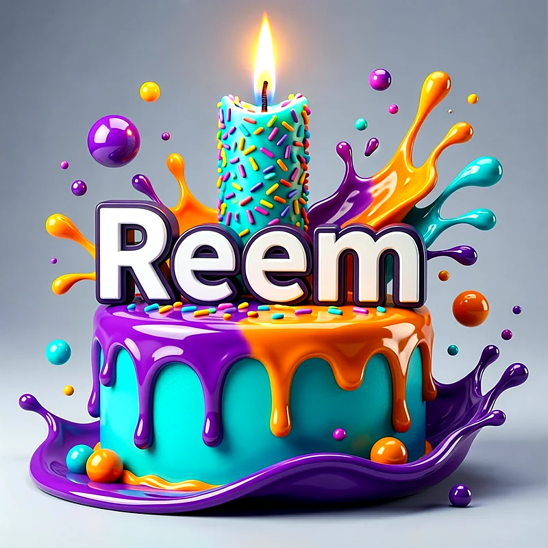 تورتة عيد ميلاد باسم ريم - تحميل صورة تورتة عيد ميلاد بالاسم