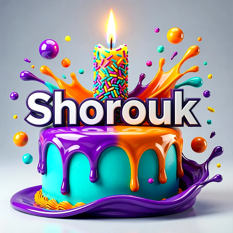 تورتة عيد ميلاد باسم شروق - تحميل صورة تورتة عيد ميلاد بالاسم