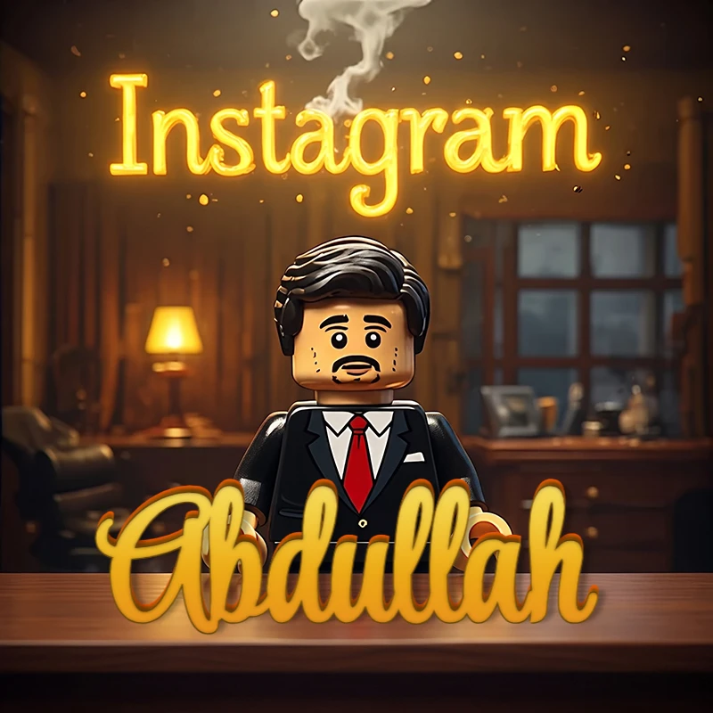 اسم عبدالله بشخصية ليغو رجال اعمال صور للانستقرام