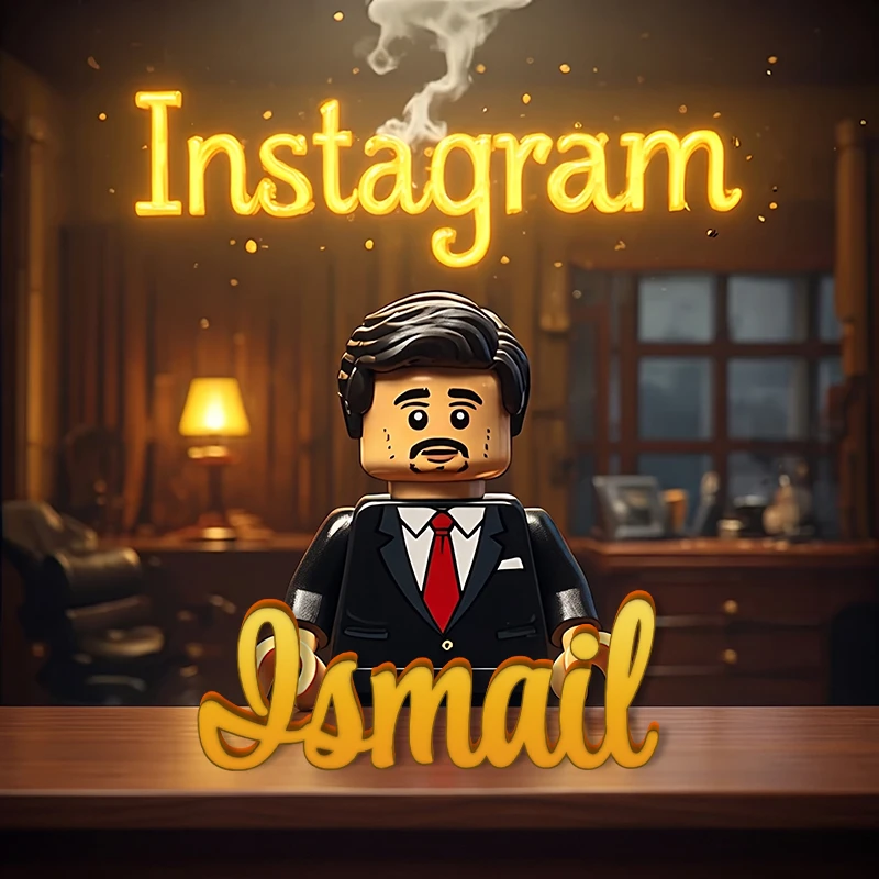 اسم اسماعيل بشخصية ليغو رجال اعمال صور للانستقرام