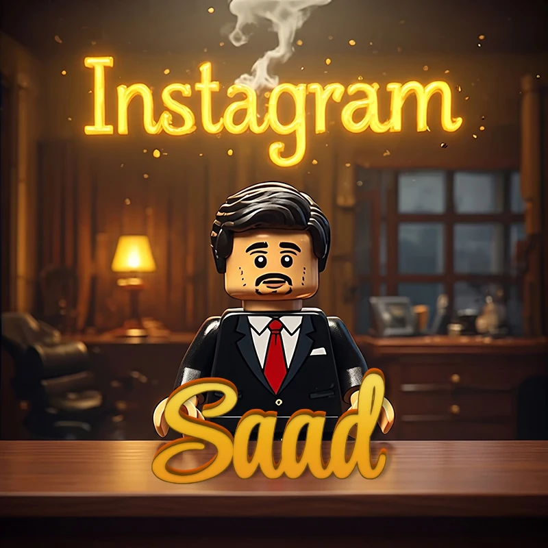 اسم سعد بشخصية ليغو رجال اعمال صور للانستقرام