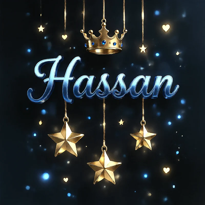 تحميل صورة اسم حسن بتاج ونجوم خلفية موبايل وبروفايل فيسبوك وواتساب