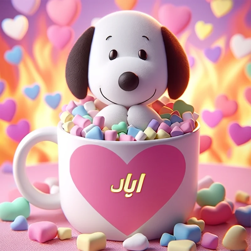 اسم اياد على مج رومانسى مع الاسم صور للوتساب والفيسبوك