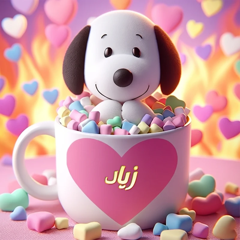 اسم زياد على مج رومانسى مع الاسم صور للوتساب والفيسبوك