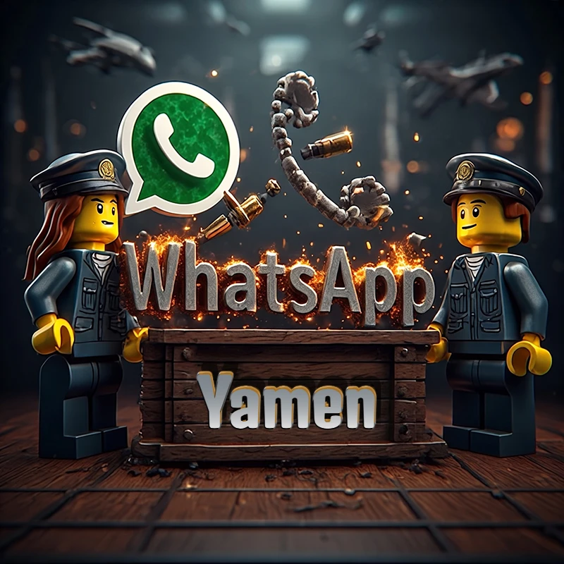 تحميل صورة اسم يامن بشخصية ليغو عسكرية مع شعار واتساب صور للوتساب